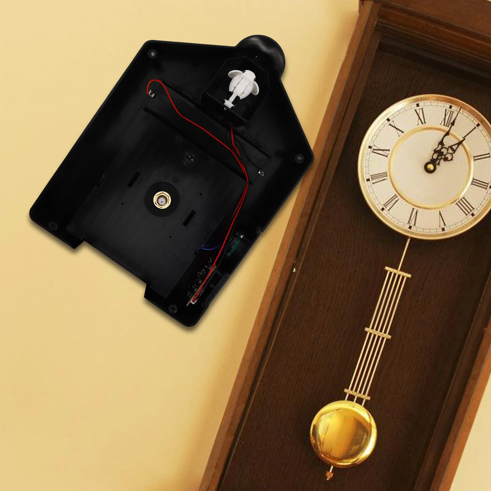 

Time Movement Operated Clock Accessory Cuckoo Motor Plastic Pendulum Replacement Parts
