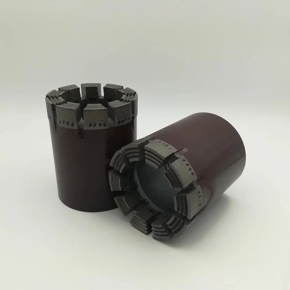 

Steel wire rope core drilling tools special hot-pressed diamond deep hole drill bits