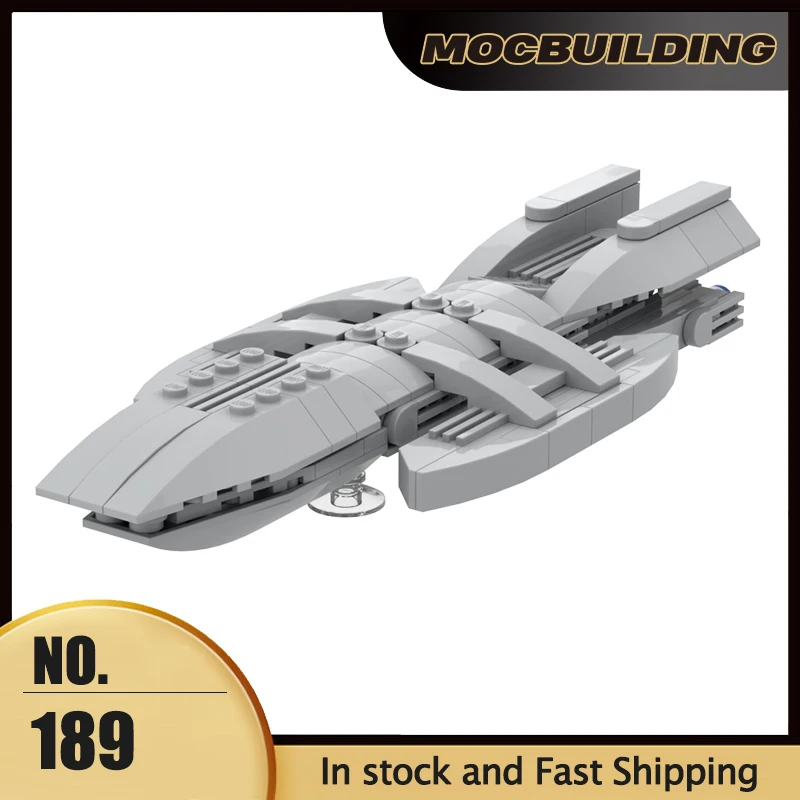 Space Movie Model Micro Battlestar MOC Building Blocks Starfighter Spaceship DIY Technology Bricks Assembly Toys Xmas Gifts