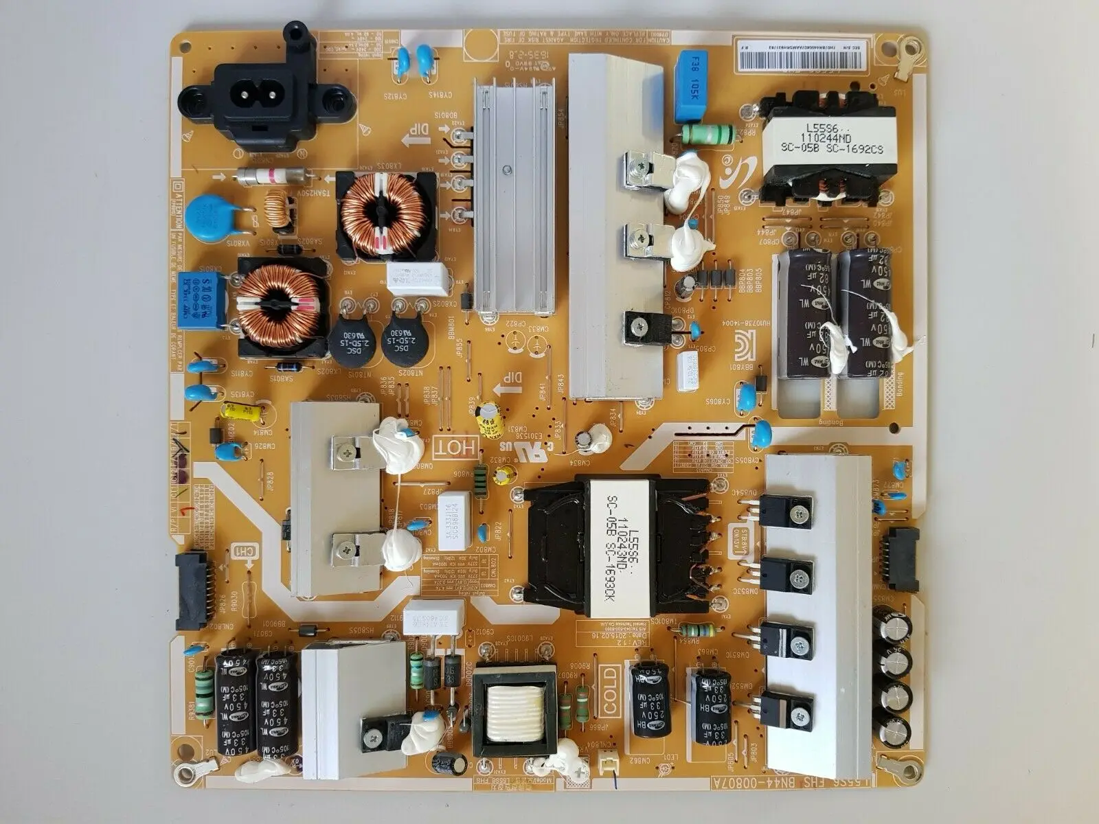 

Power Supply Card For Samsung UA55JU6800JXXZ Original Power Card Professional TV Accessories Power BoardBN44-00807A L55S6_FHS