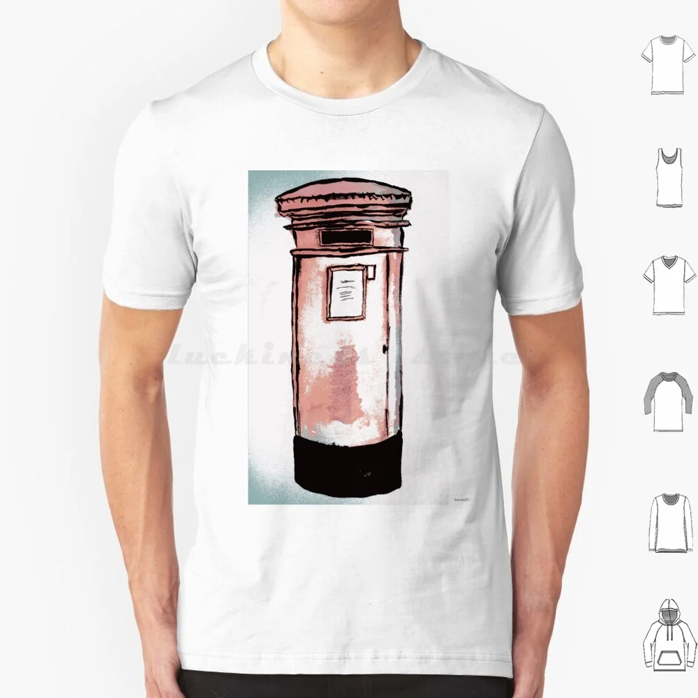 Postbox T Shirt Men Women Kids 6xl Postbox Post Red Traditional British Letters