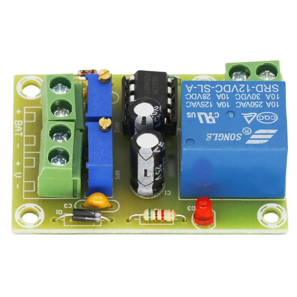 XH-M601 12V Intelligent Charger Module Power Control Panel Automatic Charging Power Battery Charging Control Board for Diy Kit