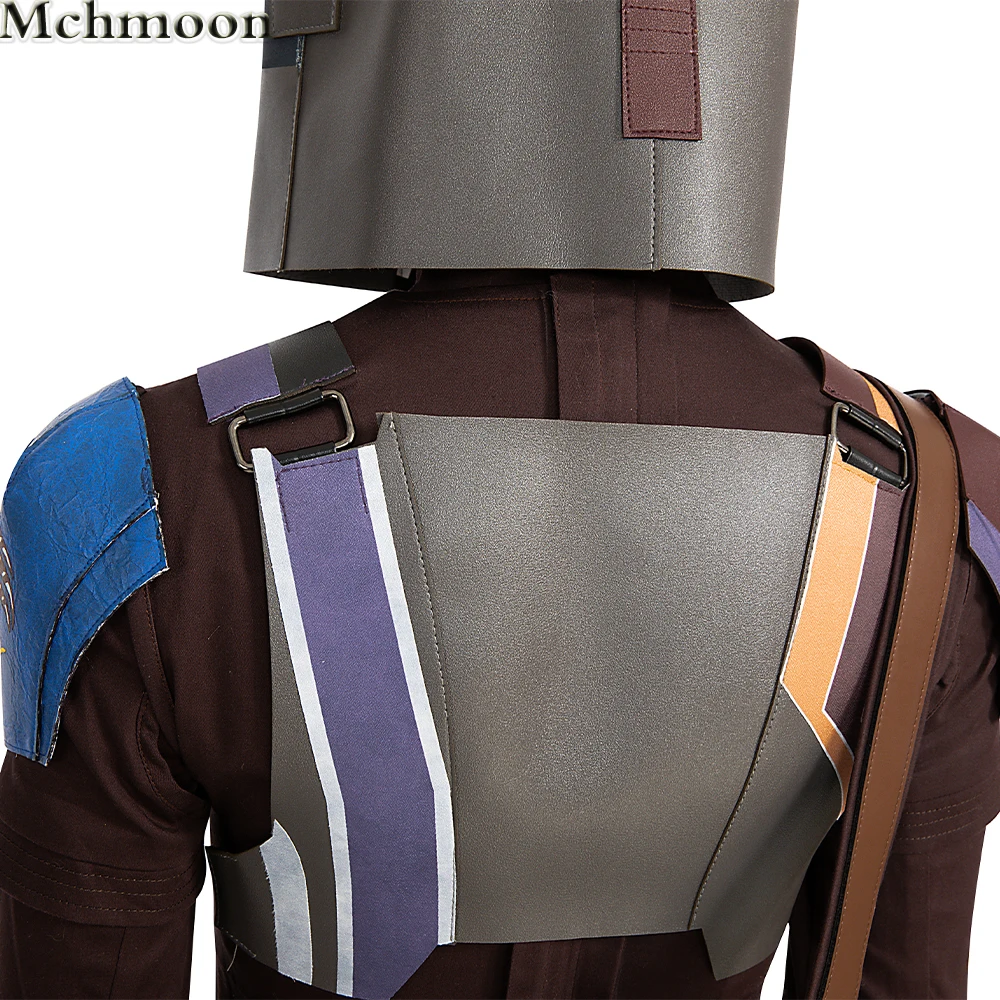 New Movie Ahsoka Sabine Wren Cosplay Costume Pants Vest Helmets Set For Women Custom Made