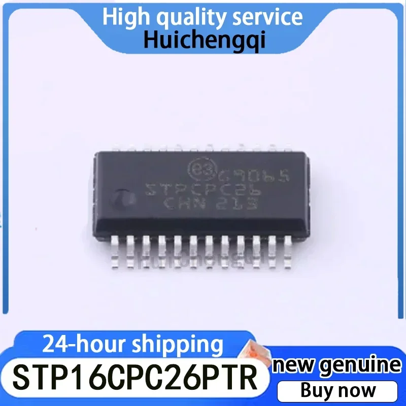 5PCS STP16CPC26PTR Package QSOP-24 16 Bit Constant Current LED Driver