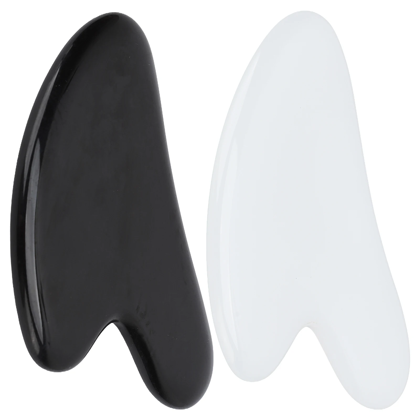 1pcs Heart Shape นวดสปาขี้ผึ้ง Gua Sha Scraping นวด Scraper เครื่องนวดหน้าฝังเข็ม Guasha BOARD นวดสําหรับใบหน้า