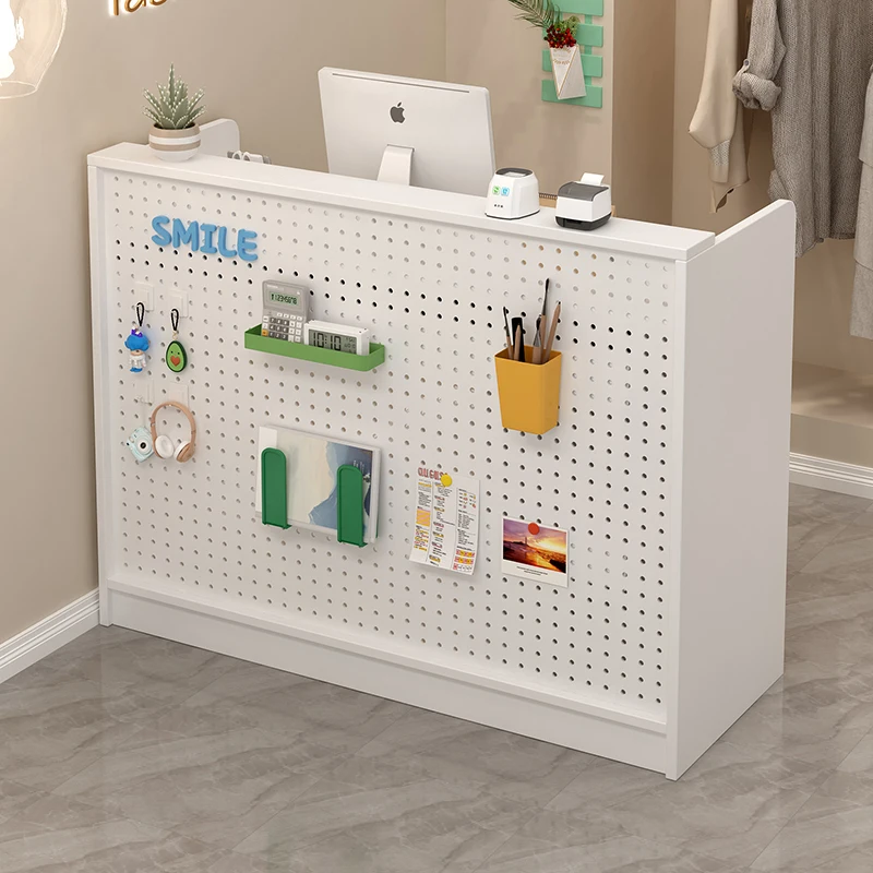 

Checkout page Shop Small Counter Simple Bar Clothing Store Front Desk Supermarket Beauty Salon Consultation Reception Desk
