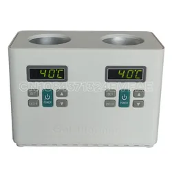 Promotion LED digital display single or double electric ultrasound gel warmer heater couplant heater