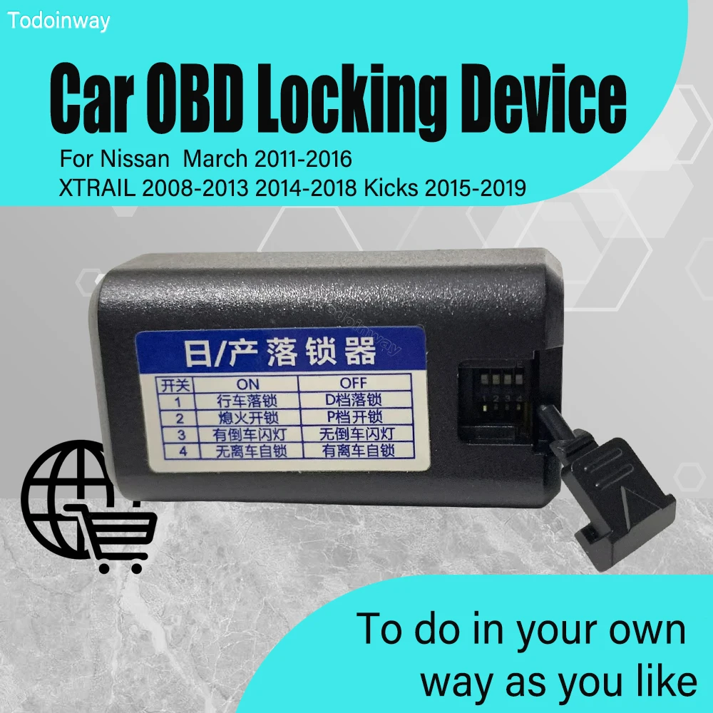 

Интеллектуальный OBD автоматический дверной замок с электроприводом для Nissan March 2016 XTRAIL T31 T32 Sunny Kicks 2019, внутренняя часть