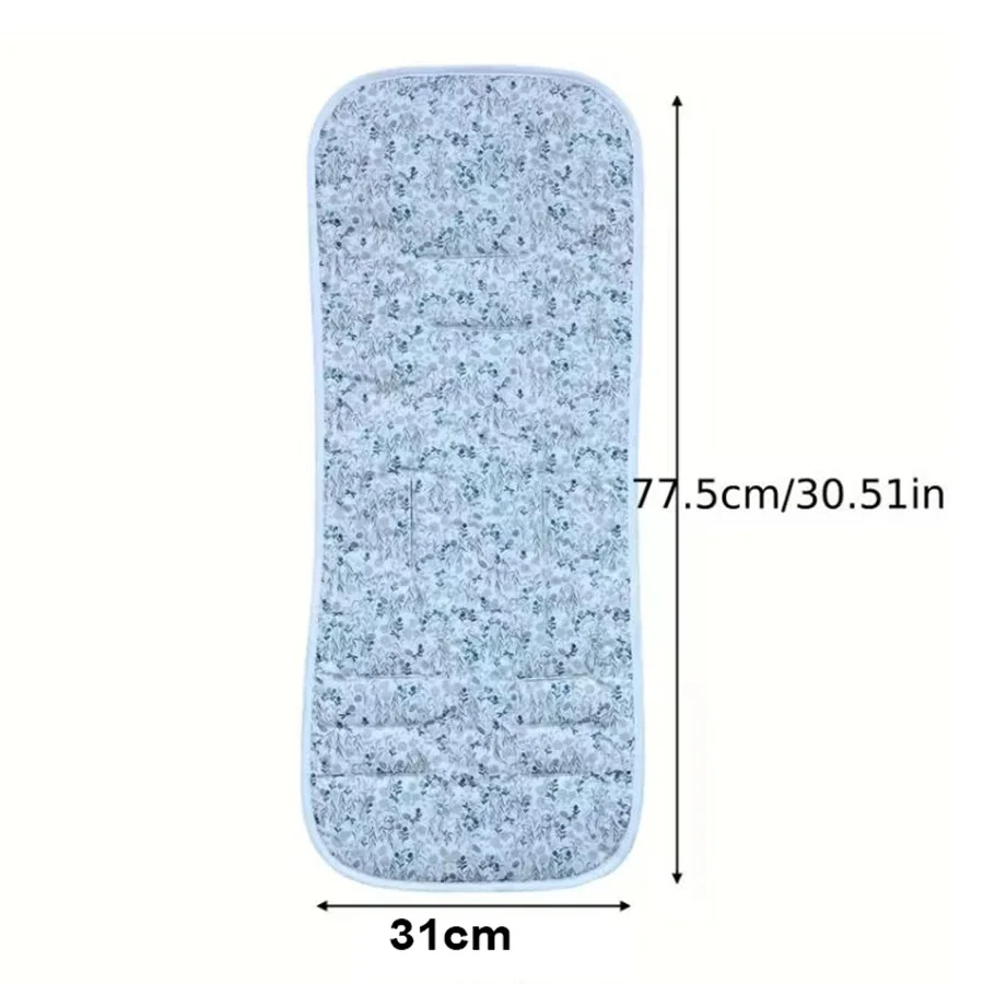 Universal Baby Stroller Seat Cushion, Breathable Summer Pushchair Liner Pad for Infant Pram Car Seat - Image 6