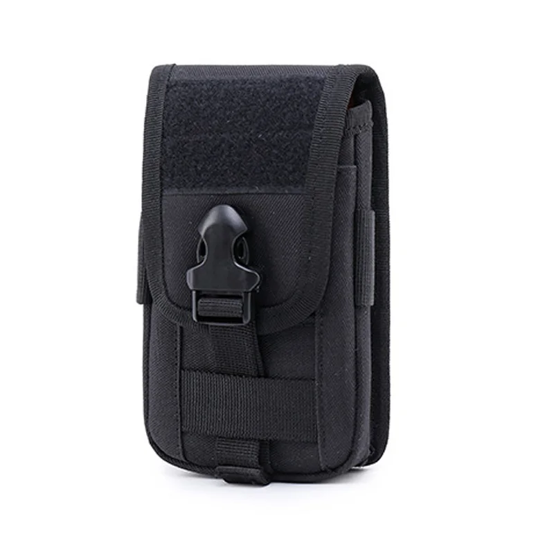 Molle Phone Pouch Double-Layer Tactical Outdoor Wallet Waist Bag Accessory EDC Bag Belt Hunting Molle Fanny Bag