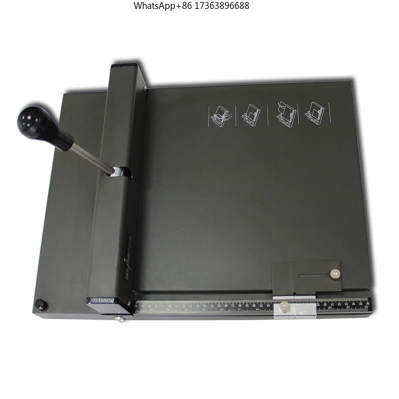 Wuhao 12A Manual Creasing Machine New Condition Multi-Functional Paper Processing Machinery