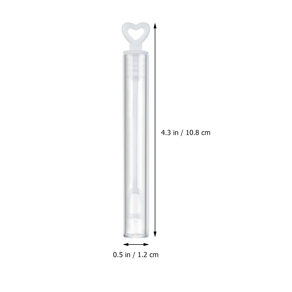 24 個ミニハートバブルワンドポータブル軽量セット子供のための屋外遊び夏休みギフトハートバブルワンドおもちゃ