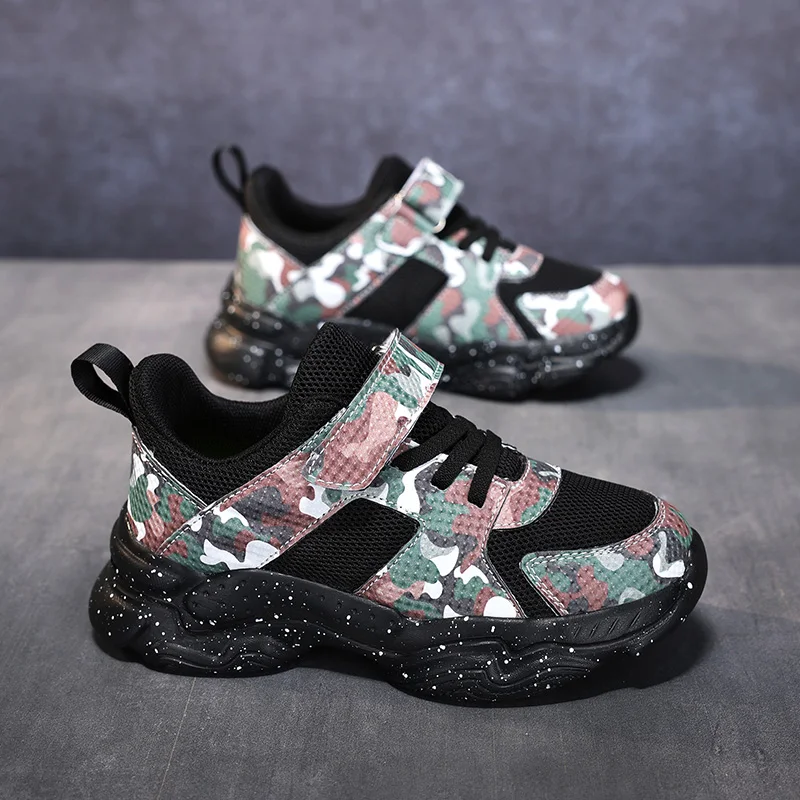 

Spring New Children's Sports Shoes Outdoor Fashion Boys' Casual Running Shoes Soft Sole Lightweight Children's Sneakers