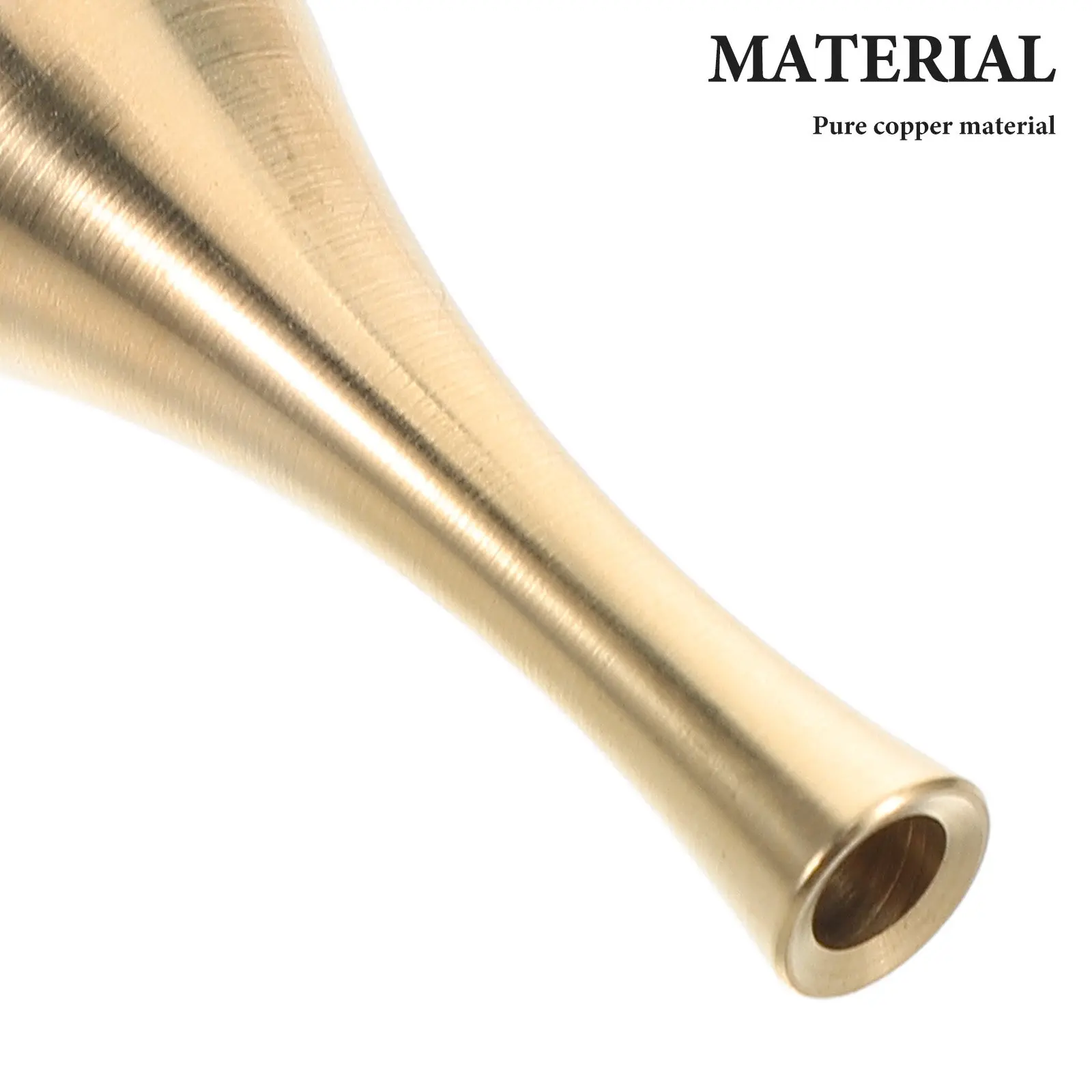 Metal Flower Mini Vase Decorative For Home Decor New Year Decor Brass Vintage Desktop Ornament Small Ware Elegant