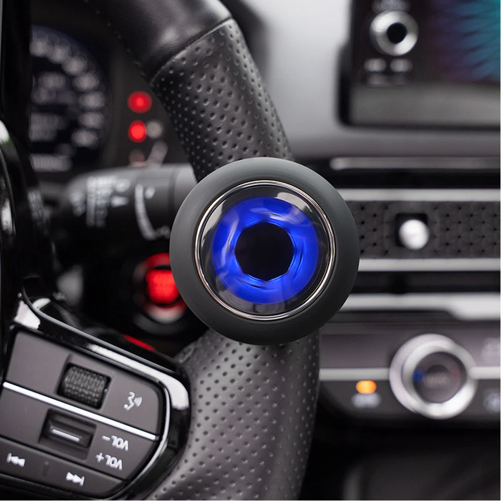 Universal Car Steering Wheel Booster Ball Labor Saving Turning Spinner Knob Bearing Power Handle Holder Automotive Accessories