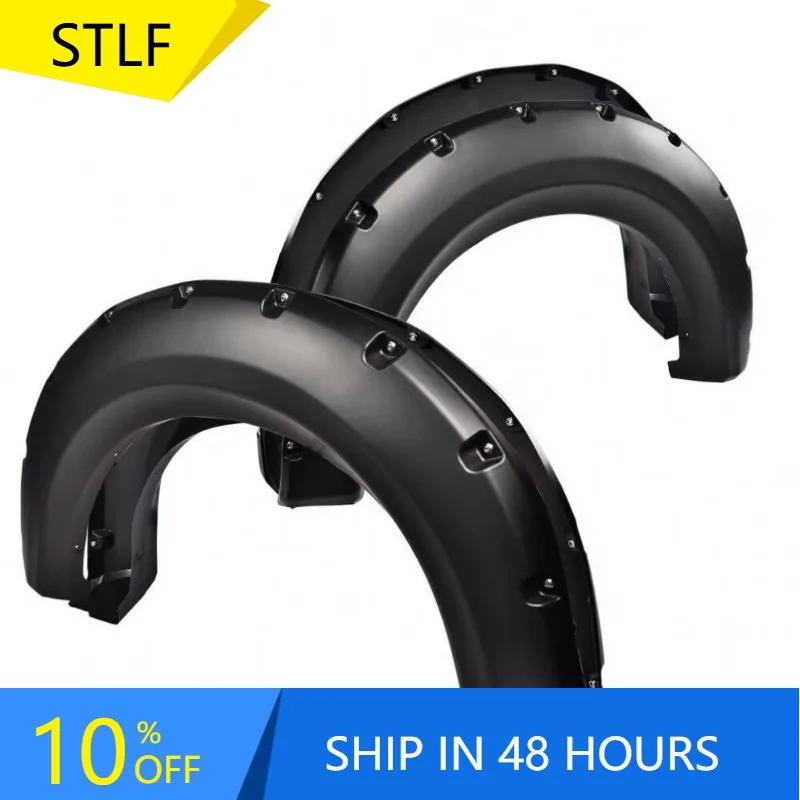 

Zuimi High-end Gobison Raptor Accessories Textured Pocket Bolt/Rivet Fender Flares Wheel Cover For F150 2009 2010 2011 2012