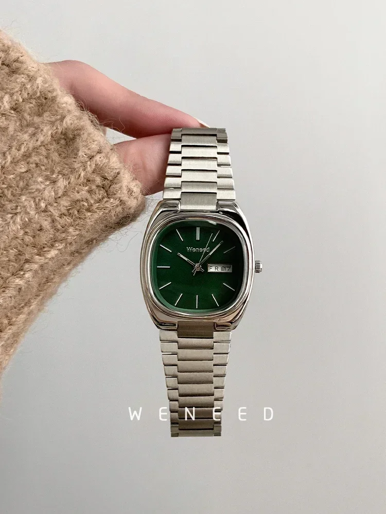 WENEED watch women's 2024 new square fashion simple trend genuine women's niche high-value women's watch