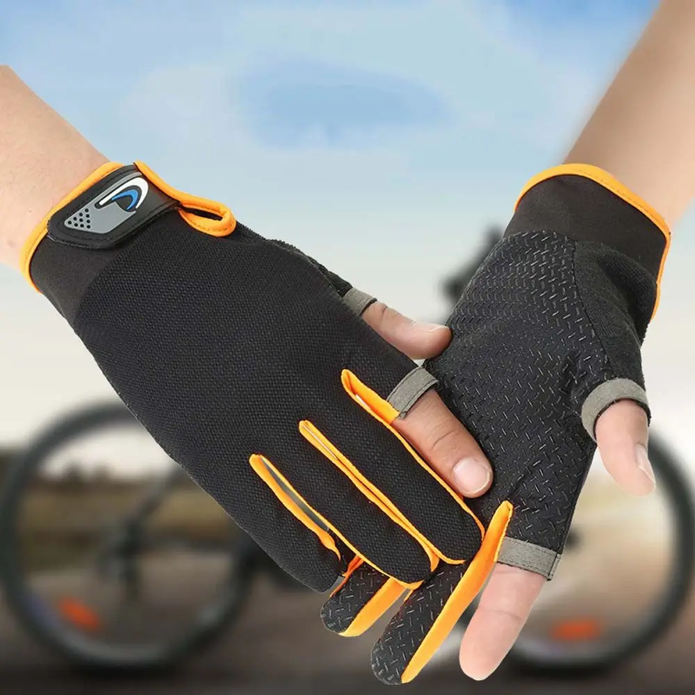 

Quality Camping Touch Screen Sunscreen Anti-slip Sun Protection Outdoor Riding Gloves Men Gloves Fishing Gloves Fishing Mittens