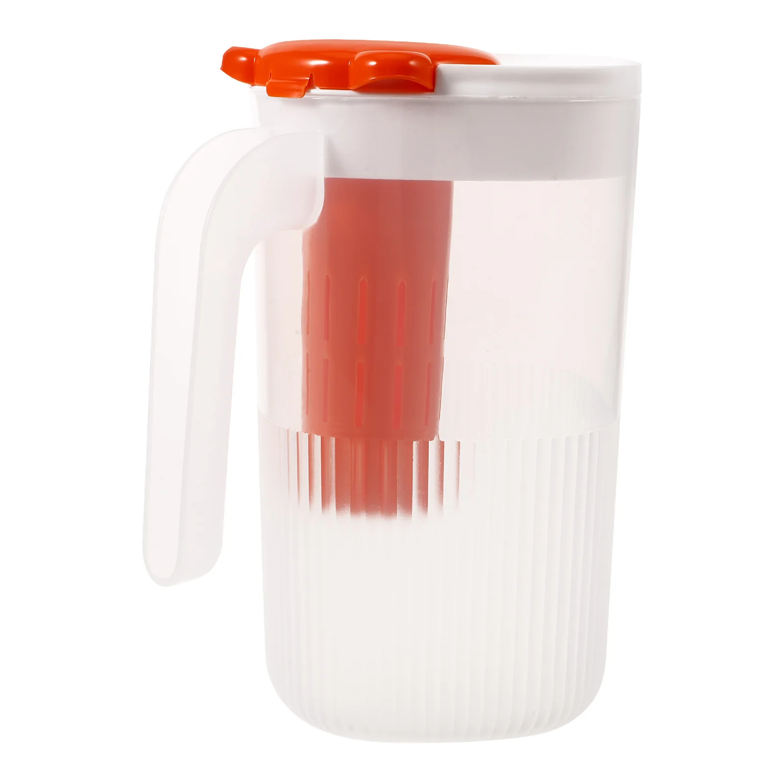 

Large Capacity Cold Water Jug 2200ml Plastic Carafe Fridge Door Lemonade Pitcher Tea Jug Juice Container Heat Resistant