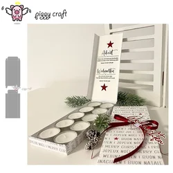 Piggy Craft metal cutting dies cut die mold Switch lid box Scrapbook paper craft knife mould blade punch stencils dies