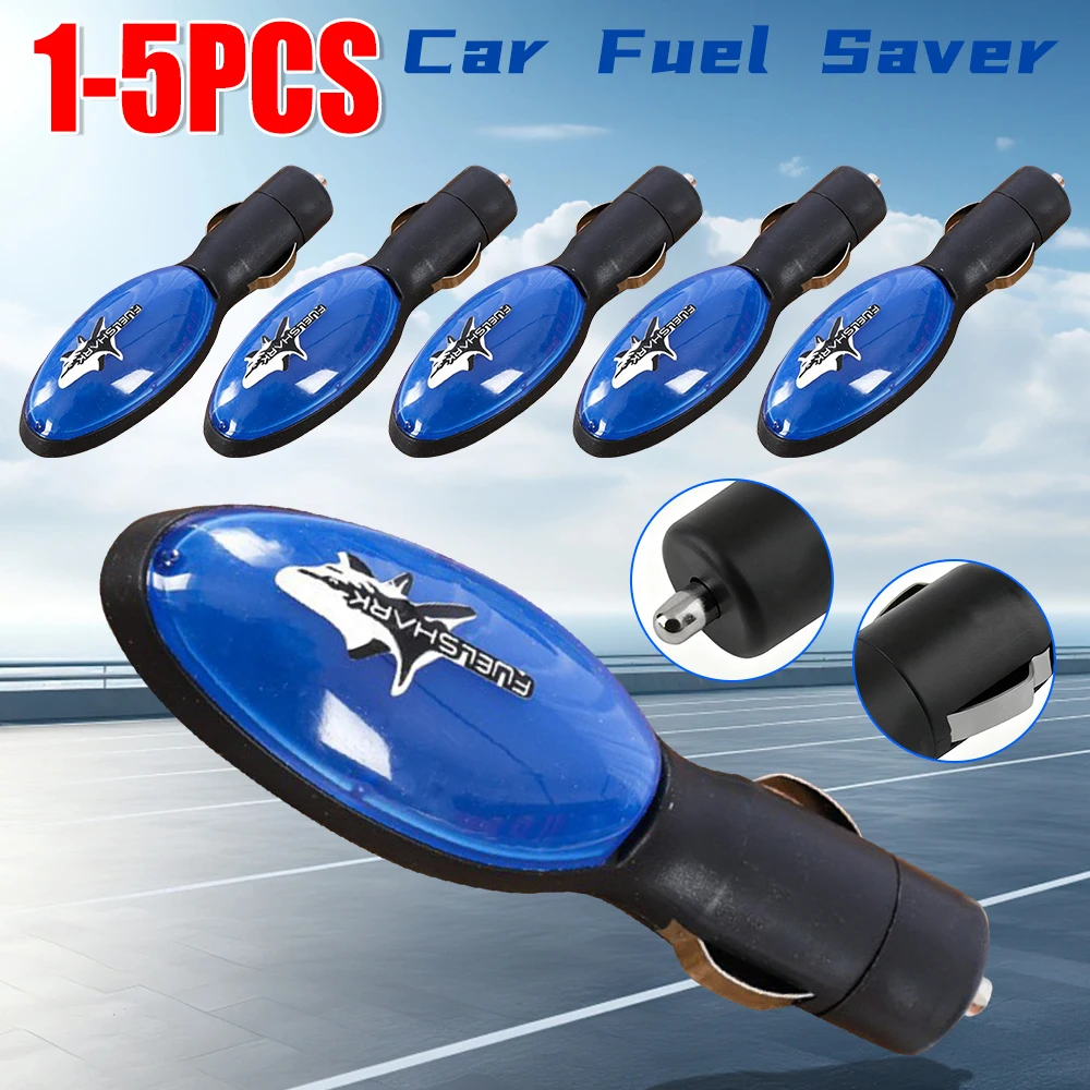 1-5pcs Fuelshark Car Fuel Saving Device 12V Universal Plug and Play Fuel Saver for Cars SUVs Improve Fuel Efficiency