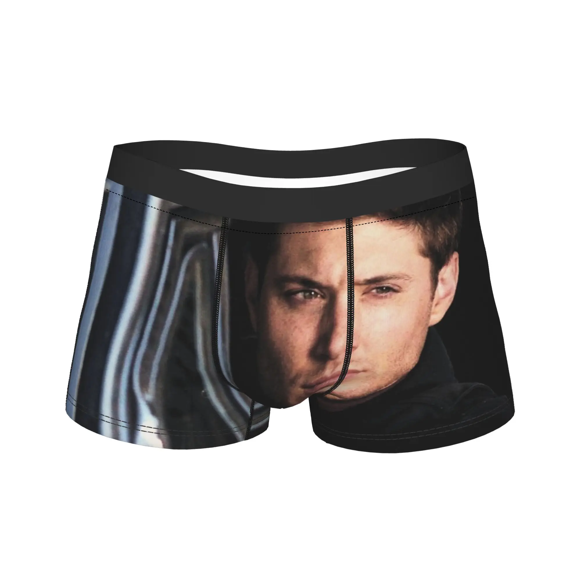 

Нижнее белье Dean Winchester Supernatural, мужские трусы с рисунком, эластичные шорты-боксеры, качественные шорты, трусы больших размеров