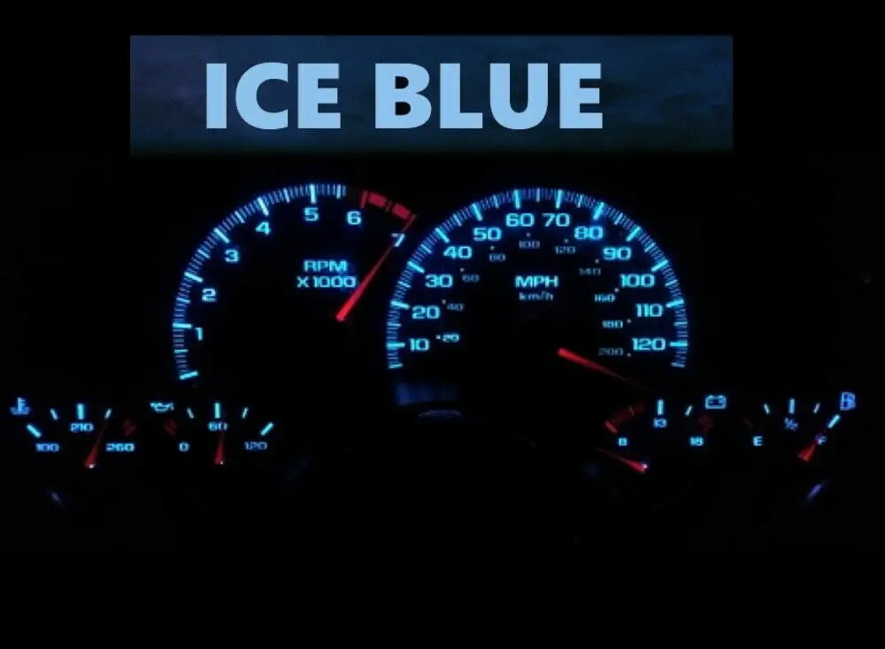 Gauge Cluster LED Dash kit Ice Blue For 1997-2002 Chevy Camaro Chevrolet SS Z28
