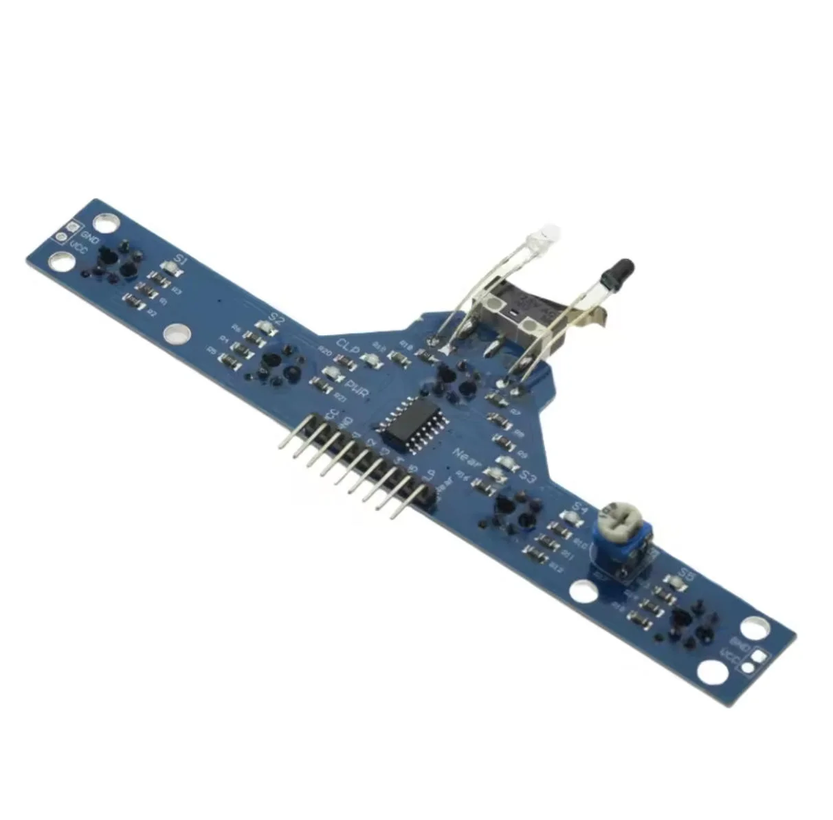 Infrared Tracing Sensor Module Five-way Tracing Obstacle Avoidance Patrol Line Tracing Module 5 Functions High Sensitivity
