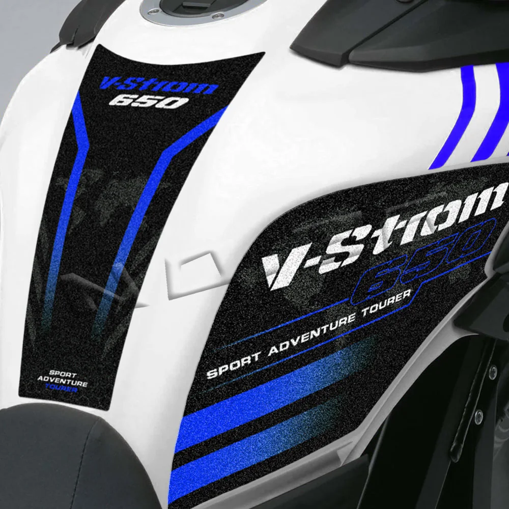 For V-STROM Vstrom DL 650 XT 650XT 3M Anti-Slip Motorcycle Fuel Tank Pad Sticker Protection Decal Accessories 2018-2023