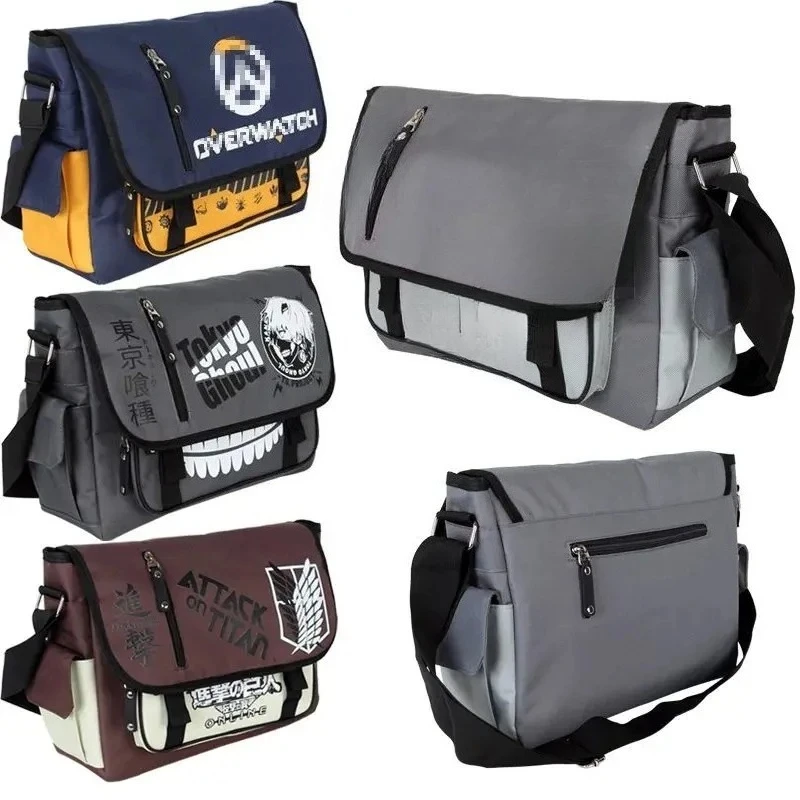anime-attack-on-titan-crossbody-bag-shoulder-bag-overwatch-student-school-bag-tokyo-ghoul-versatile-commuter-computer-backpack