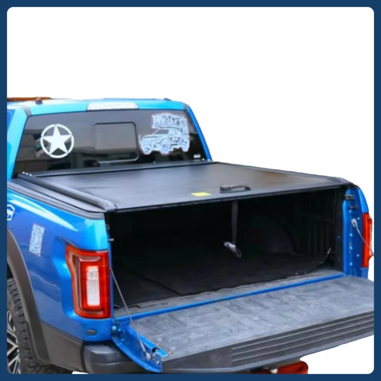 

Spider Man Auto Parts Roller Lid Shutter Pickup Truck Cover Hard Aluminum Retractable Tonneau Cover for MAZDA BT-50 2021+
