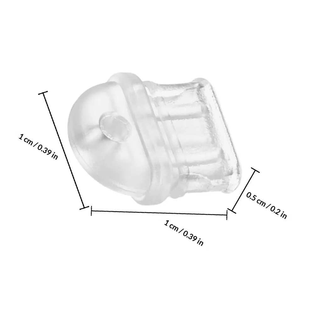 12Pcs USB-C Dust Plug Clear Protective Cap for Mobile Phone Charging Port Grime Particle Liquid Protection Easy Insertion