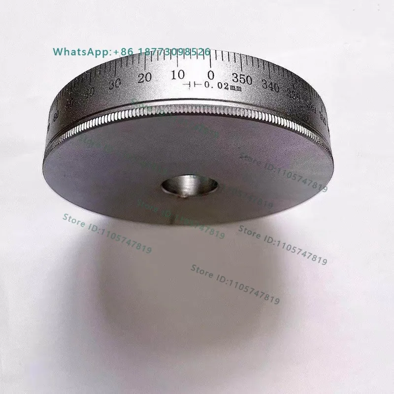 (1PCS) 0-360 degree dial with inner hole 20 outer diameter 100 thickness 20 machine tool dial