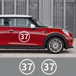 Car Side Stickers Auto 37 Road Decor Decal Cover For Mini Cooper R56 R57 R58 R50 R52 R53 R59 R61 Countryman R60 F60 F55 F56 F54