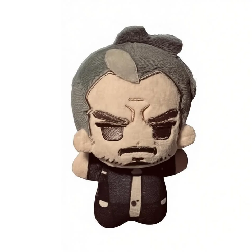 Boneco de Pelúcia Ace Attorney de 10cm, Corpo de Estrela-do-mar, Phoenix Wright, Chaveiro de Pelúcia, Bonecos de Pelúcia Colecionáveis, Presente de Natal e Aniversário
