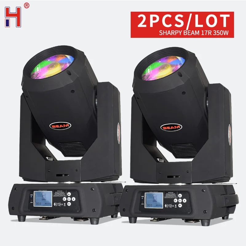 

350W Moving Head Lyre Beam Sharpy 17R Professional DJ Equipment With Prism Gobos Colors Disco Effect For Party Concert Event