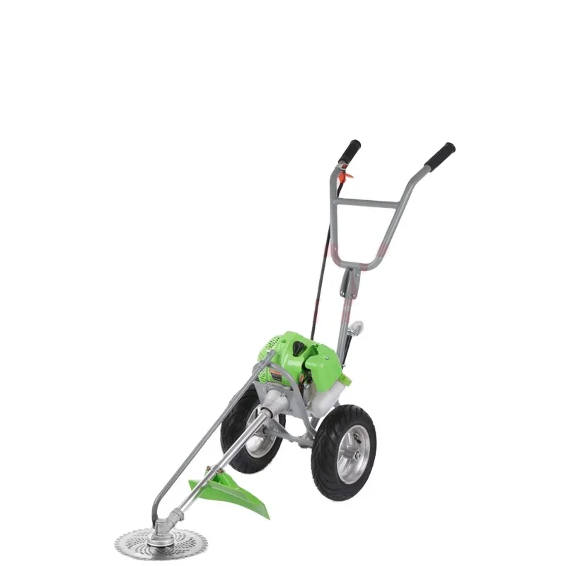 Factory price 43cc 52cc 2 stroke gasoline multi function grass cutting mini power tiller weeder cultivator