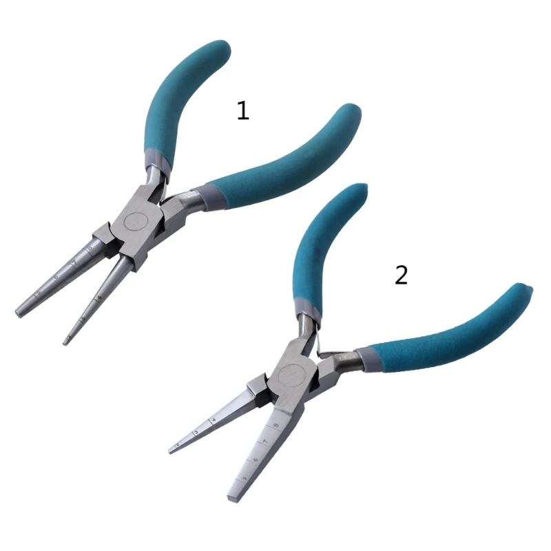 DIY Round Nose Pliers/Square Nose Wire Working Tool 2mm to 8mm Wire Wrapping