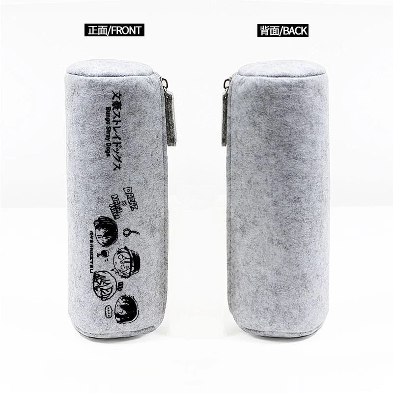 New Bungo Stray Dogs dazai osamu Nakahara Chuuya Nakajima Atsushi Cartoon Pencil Case Creative Anime Peripheral Stationery Box view 5