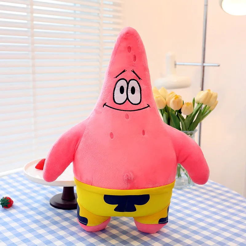 Giant Spongebob Patrick Star Eugene H. Krabs Gary the Snail Plush Toy Throw Pillow Halloween Decorations Birthday Gift Boy image 5