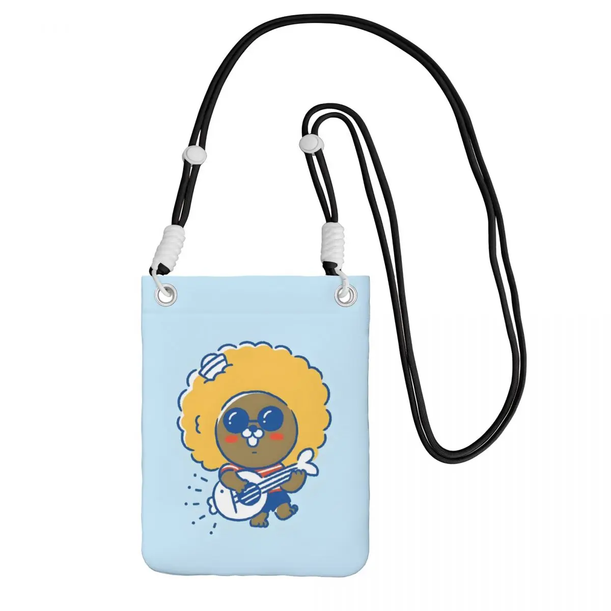 

Custom K-Kakaoed Carry A Mobile Phone Bag Diagonally Men Women Cartoons Mobile Phone Bag for Travel Cycling Phone Money Pouch