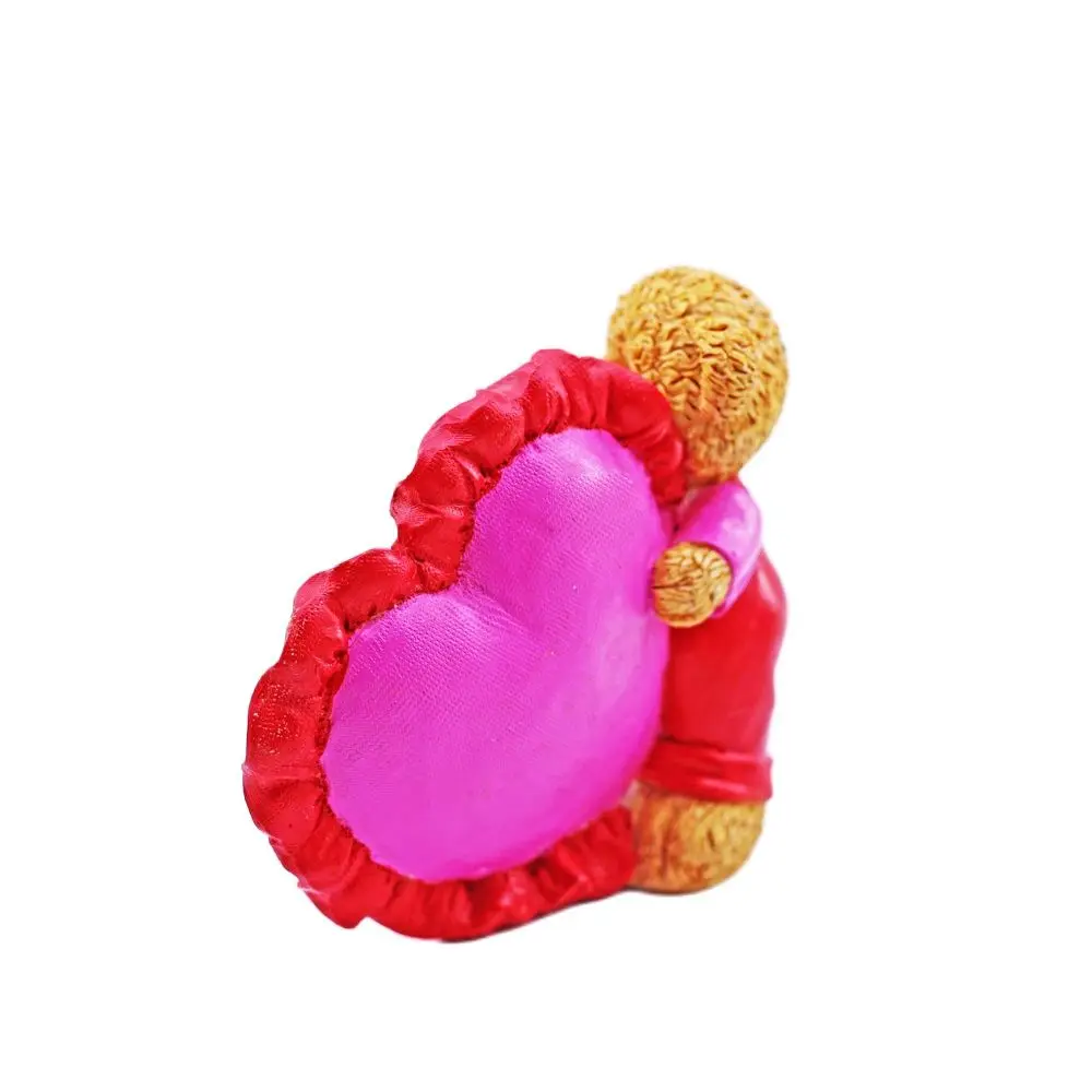 Love Heart Pillow Bear Chocolate Silicone Molds Birthday Wedding Soap DIY Scented Candles Mould