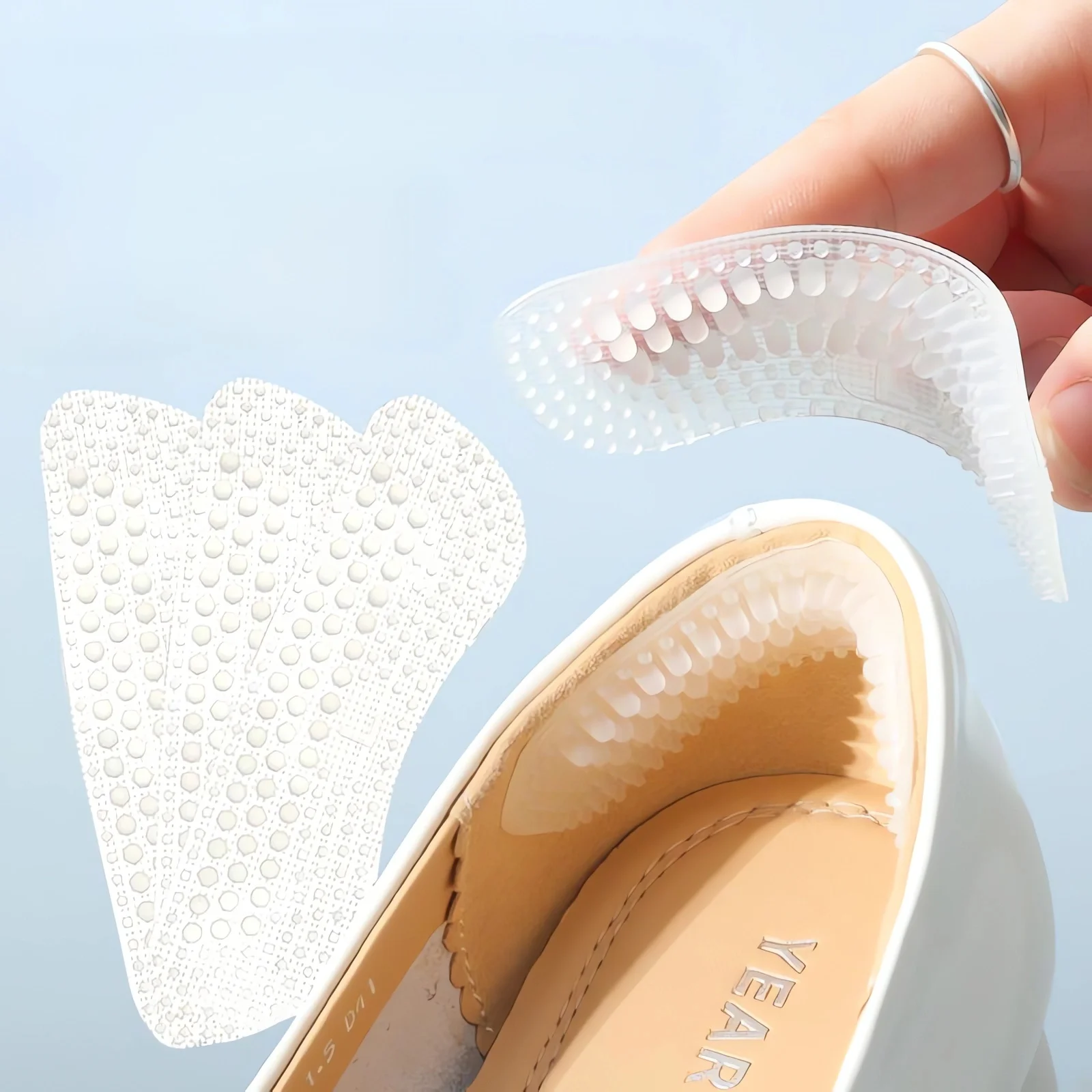 Gel Heel Protector Pé Patches, Adhesive Blister Pads, forro e sapatos Adesivos, Pain Relief Gesso, Foot Care Cushion Grip