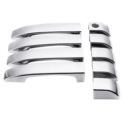 9Pcs Set for Land Rover Range Rover L322 -Vogue 2002-2013 ABS Chrome 4 Door Handle Covers