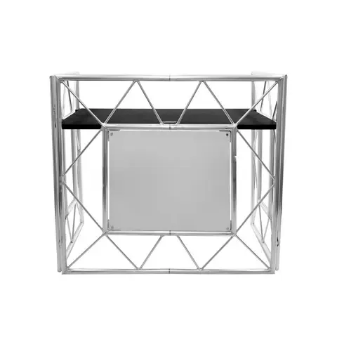 पोर्टेबल बार इवेंट परफॉर्मेंस फोल्डिंग ट्रस डीजे डेस्क फोल्डिंग डीजेइंग टेबल 10 best sales डीजे टेबल - №8