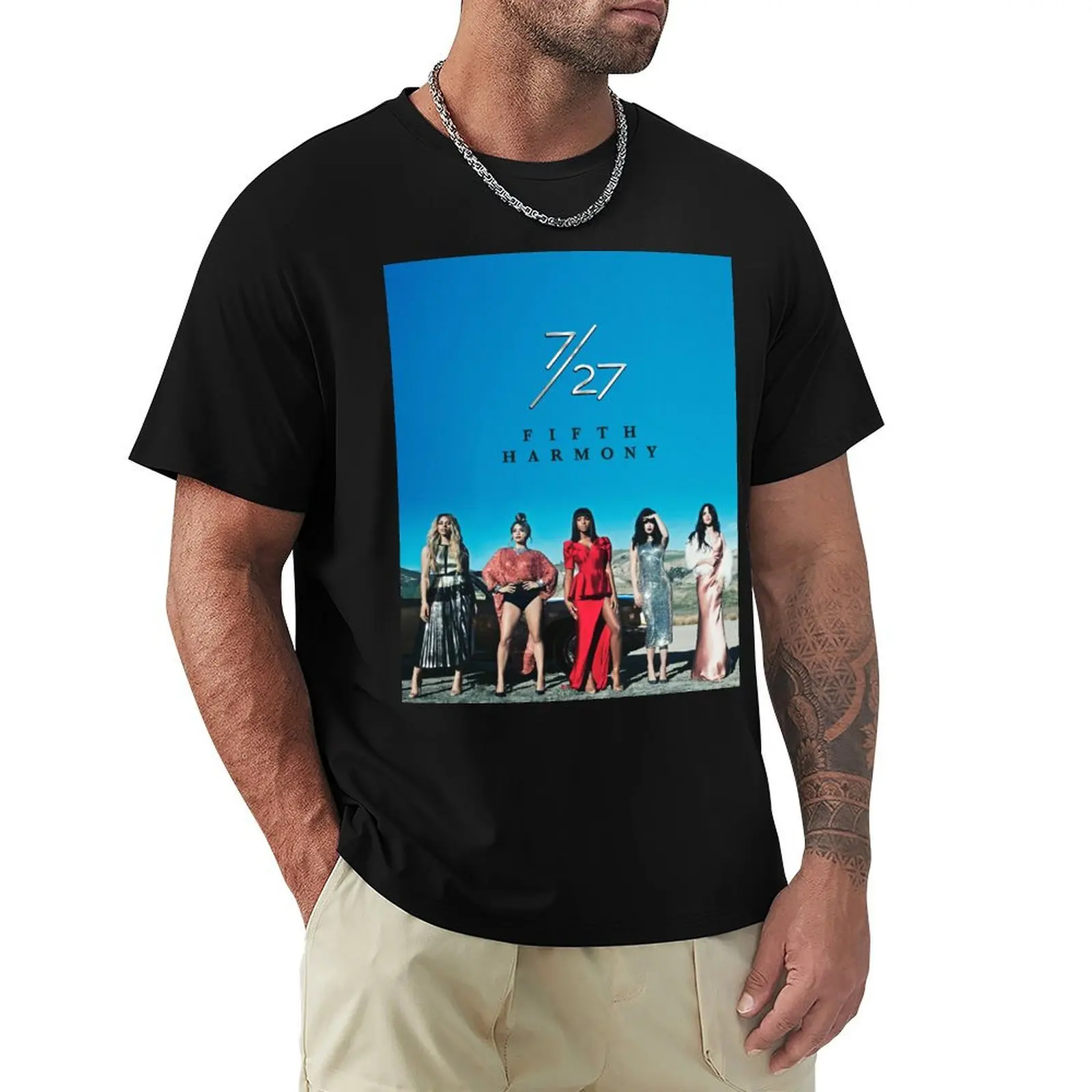 

7/27 - FIFTH HARMONY T-Shirt Active Wear Sports T-Shirt for Men