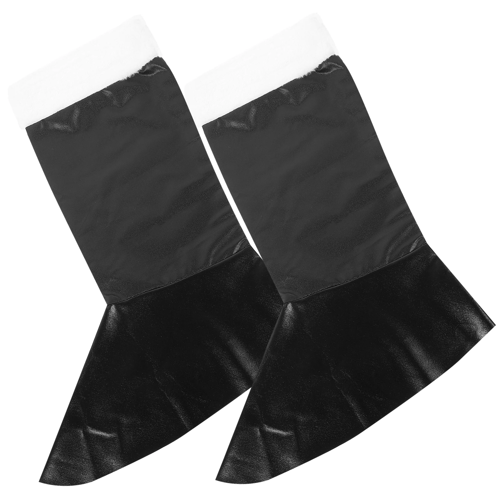

1 Pair Christmas Sock Shoes Santa Claus Boot Cover Cosplay Party Favors Costume Accessories Decor Props Premium