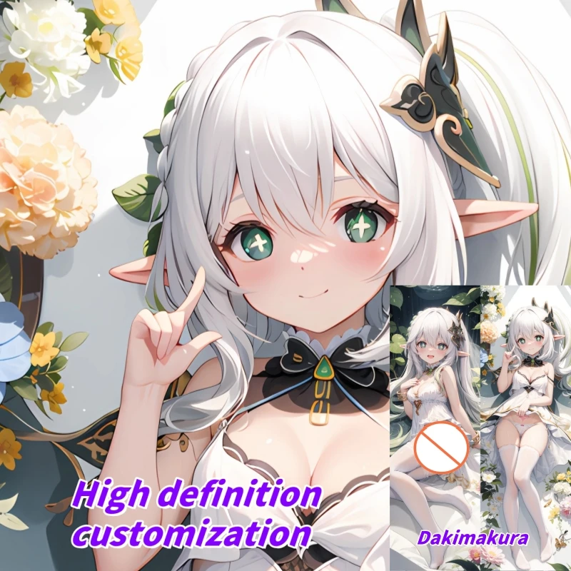 

Dakimakura Anime Pillow Case Genshin Impact Nahida‌ Double-sided Print Of Life-size Body Pillowcase Gifts