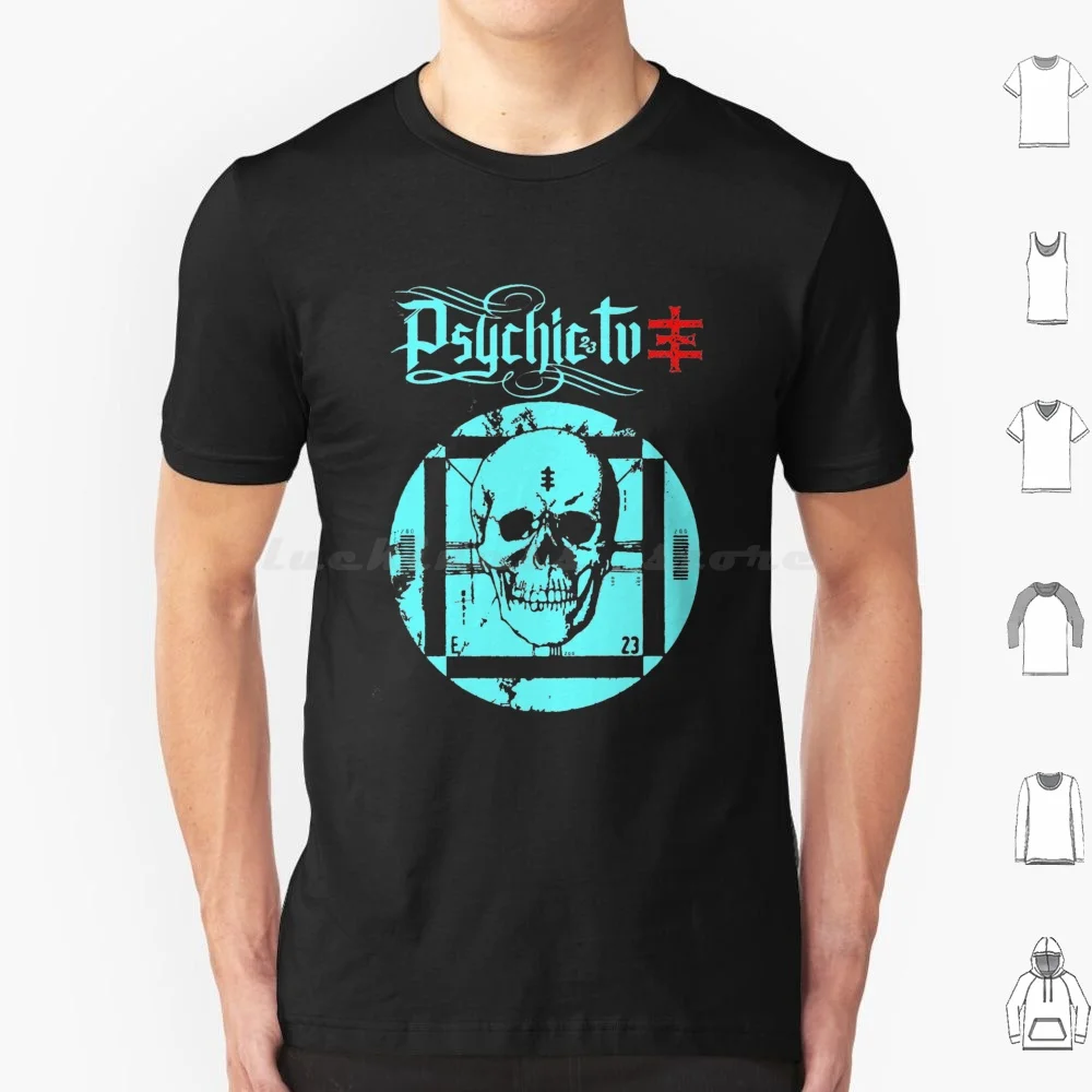 Psychic Tv Design Classic T Shirt 6xl Cotton Cool Tee Aphex Twin Music Electronic Techno Electronic Music Idm Rave Industrial