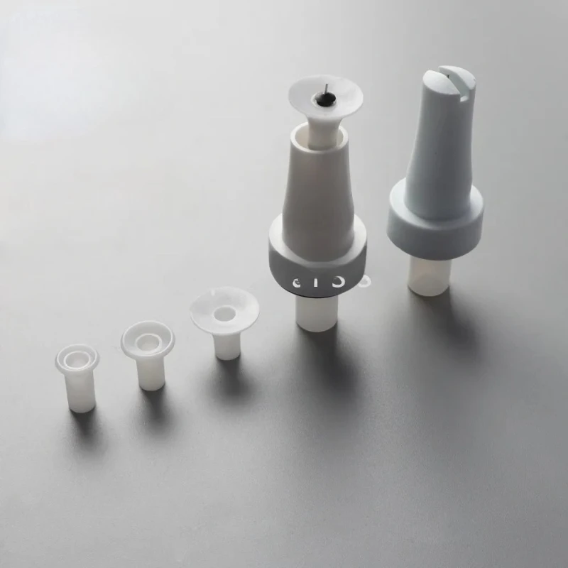 aipart 5 個パウダーコーティングガンスプレーフラットノズルとラウンドノズル